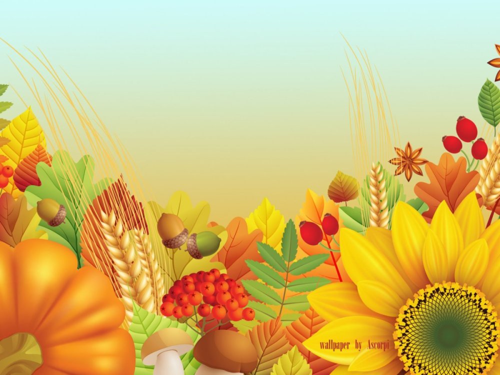 Природа рисунок для детей