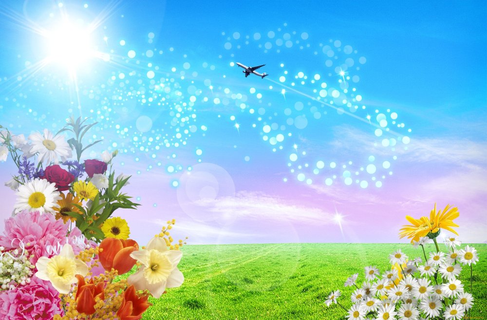 Детский фон для афиши