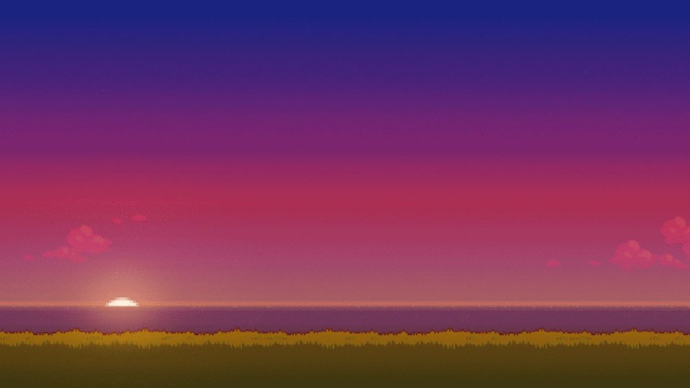 Пиксельные облака