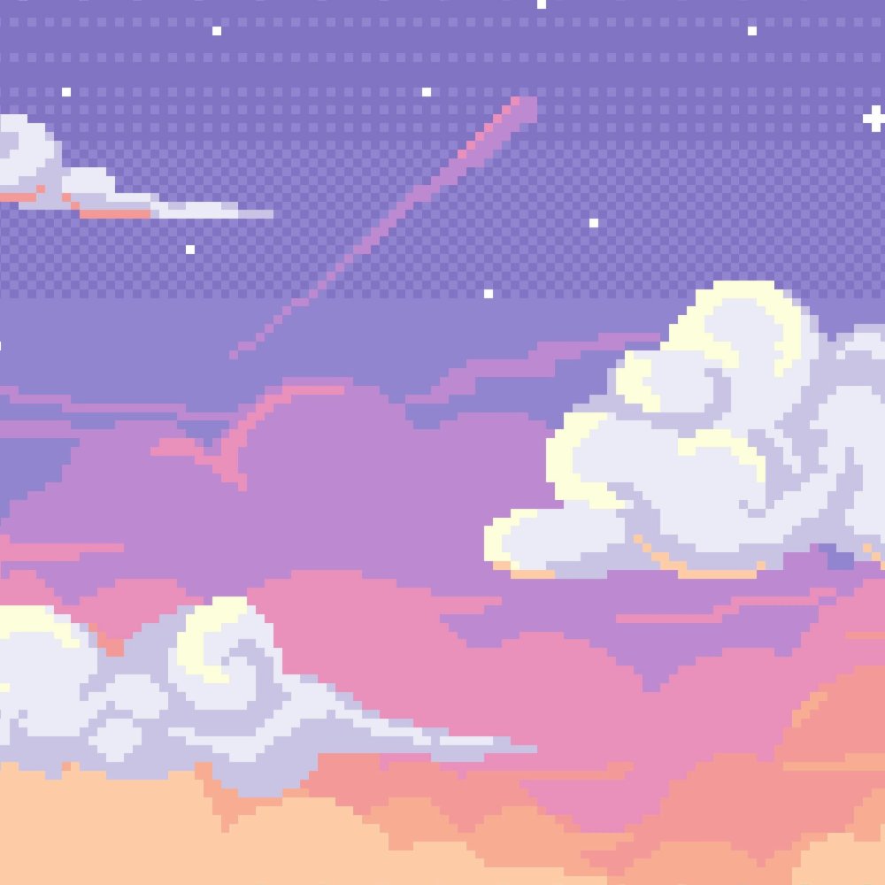 Розовый пиксельный фон