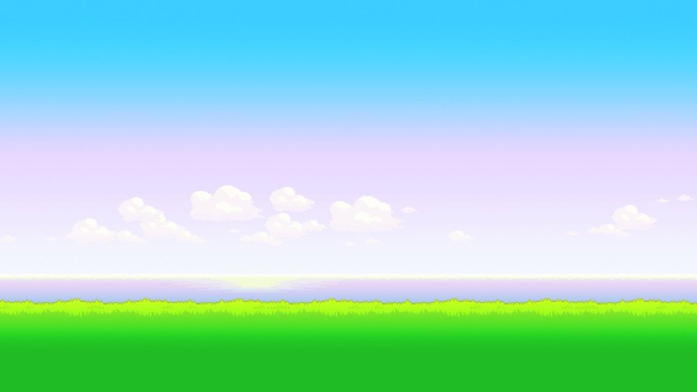 Пиксельные облака