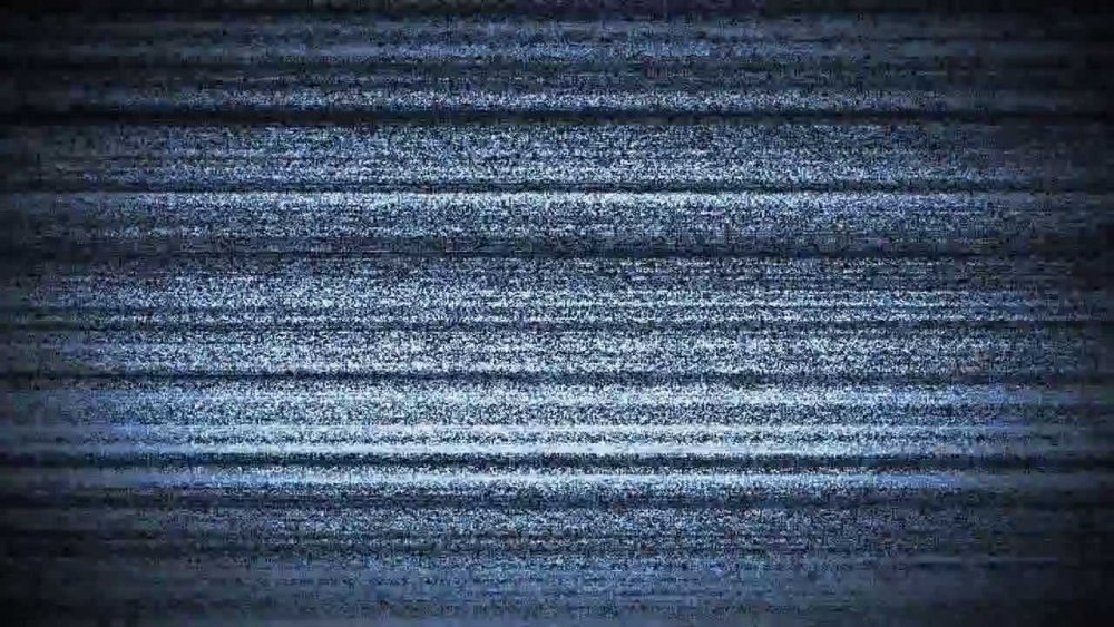 Сломанный экран телевизора