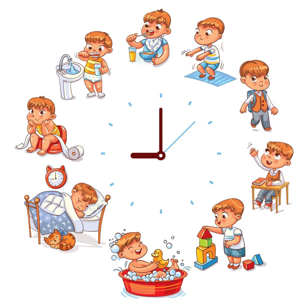 Недельный план шаблон