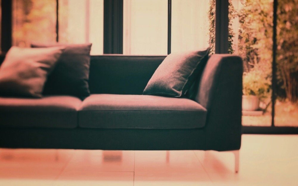 Комната с диваном фон