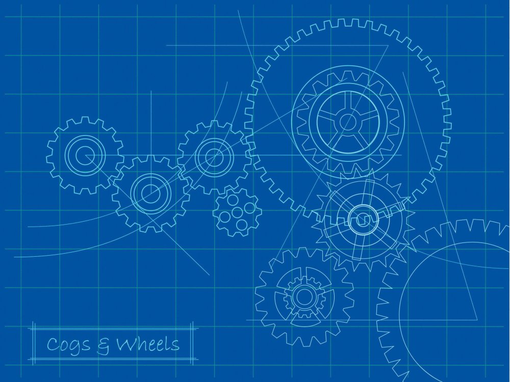 Чертежи фон