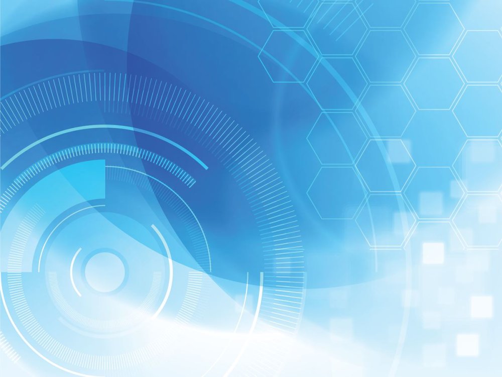 Векторный фон для презентации цифровой технологии