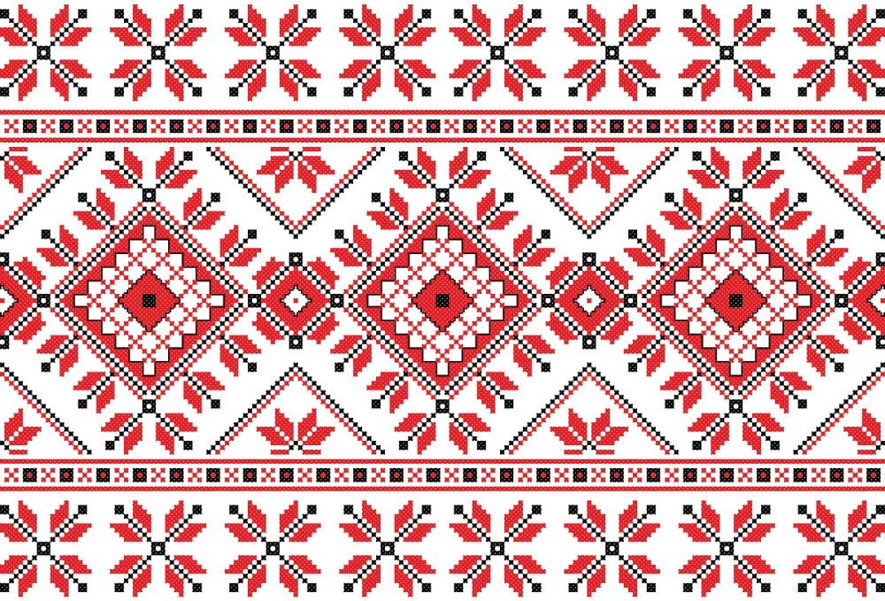 Белорусский народный орнамент рушник