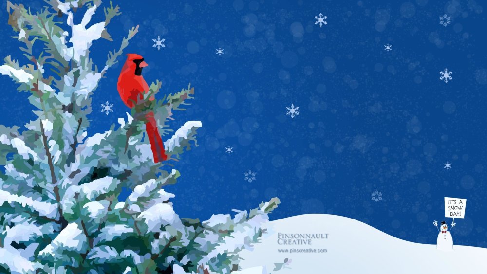 Зимний фотофон