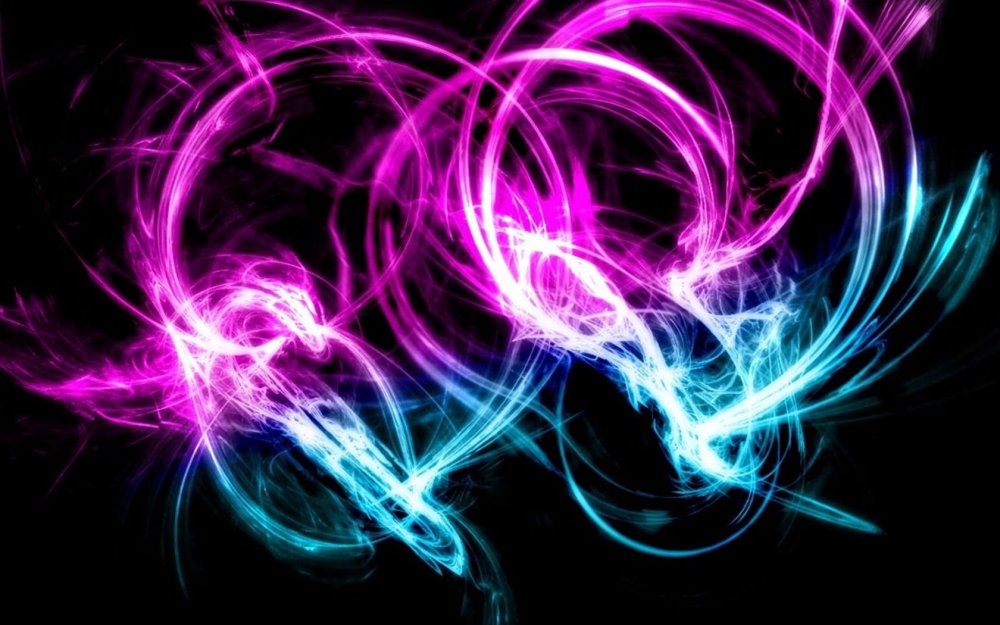 Неоновые обои