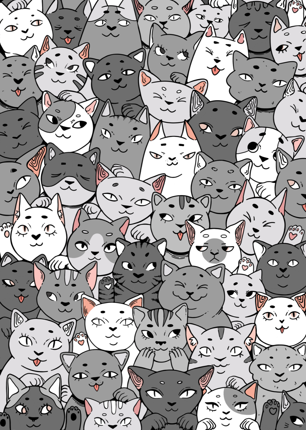 Много котиков