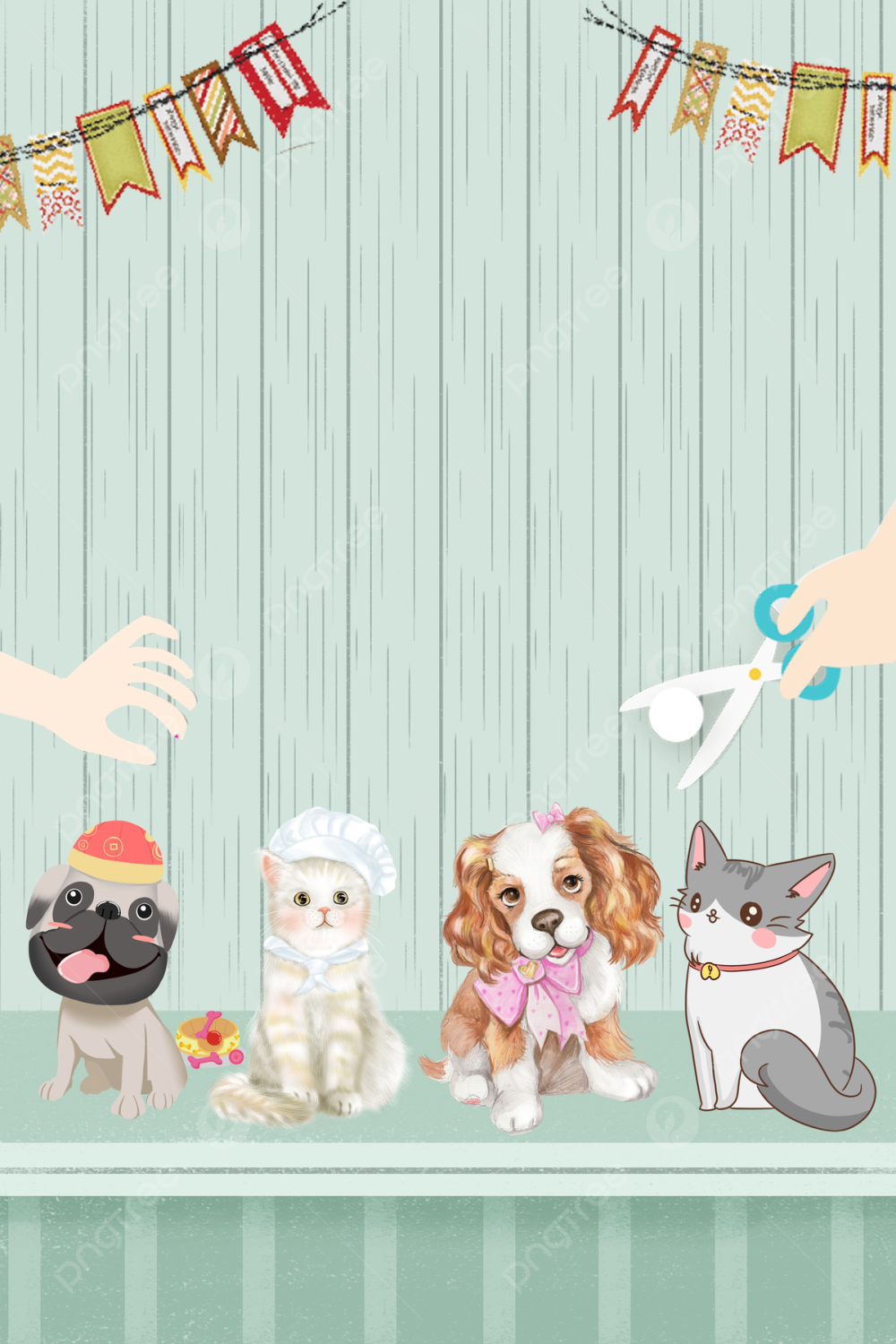 Постер с питомцем