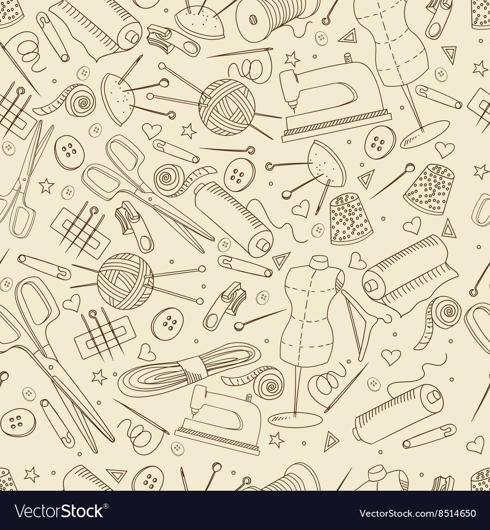 Паттерн швейная фурнитура