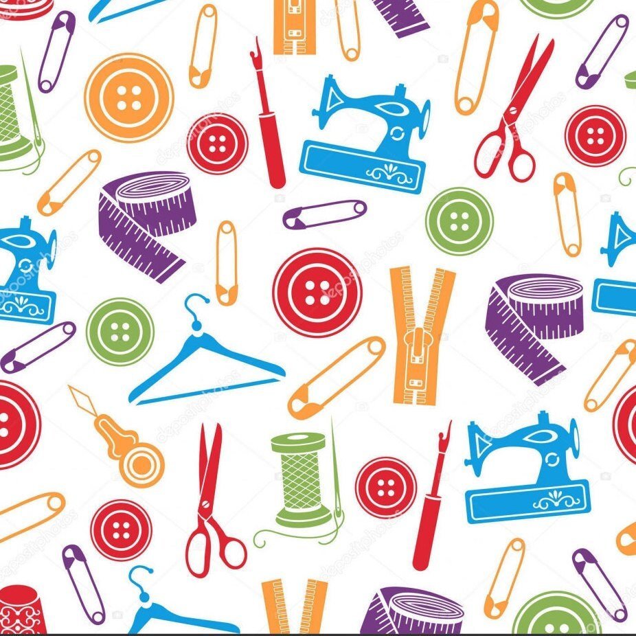 Паттерн Швейные принадлежности