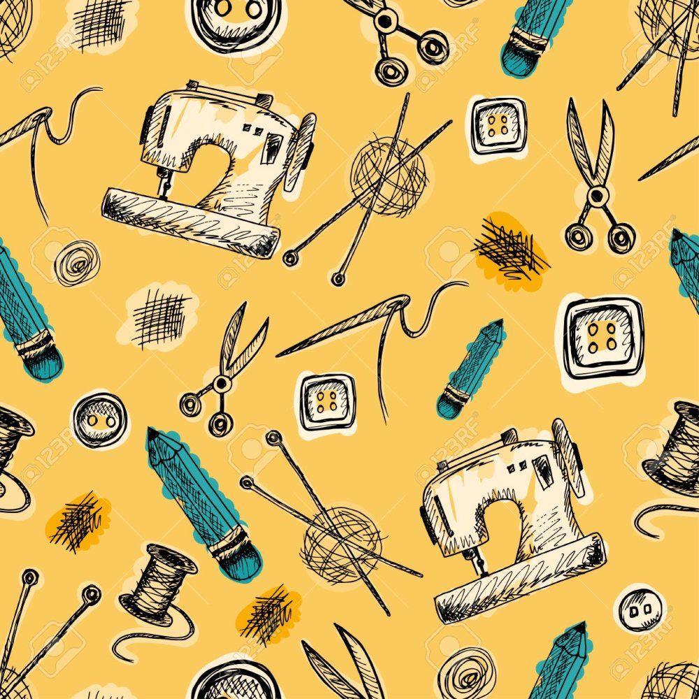Паттерн швейная тема