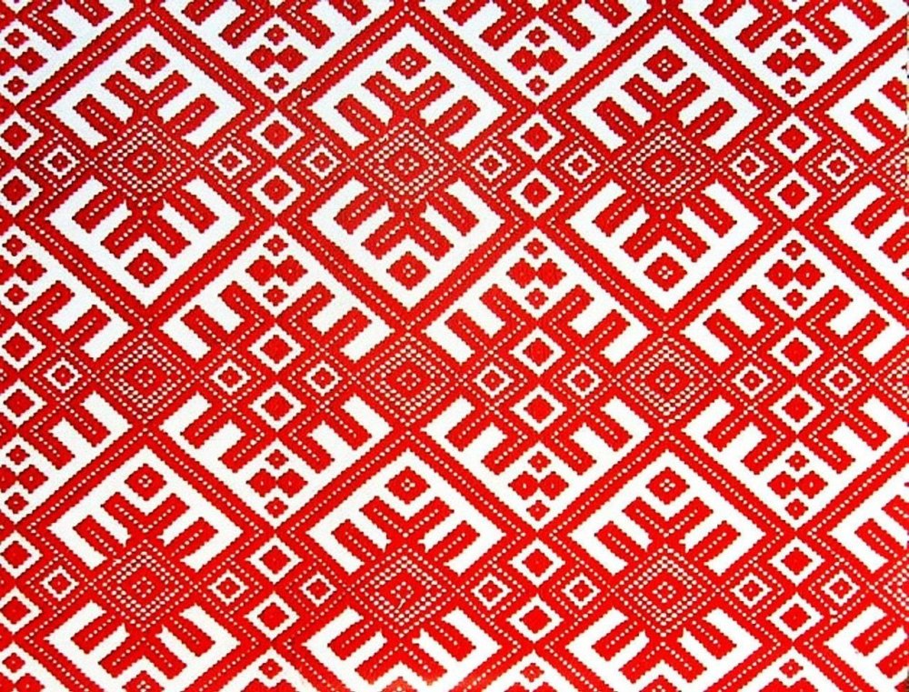 Белорусский рушник вектор