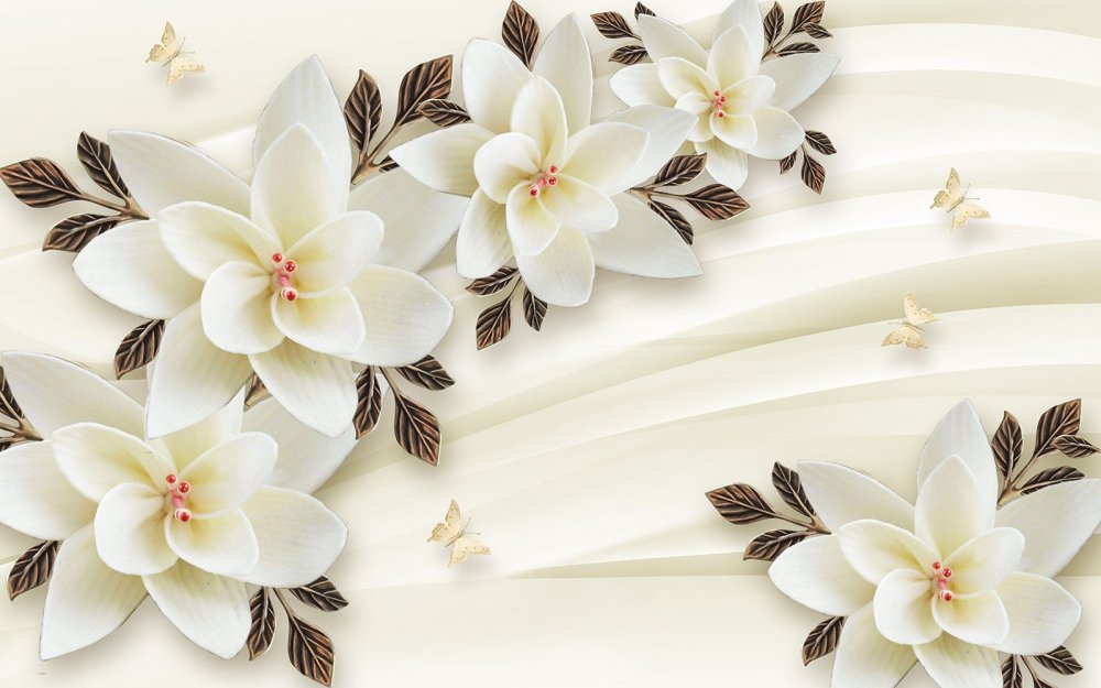 Натяжной потолок Сакура