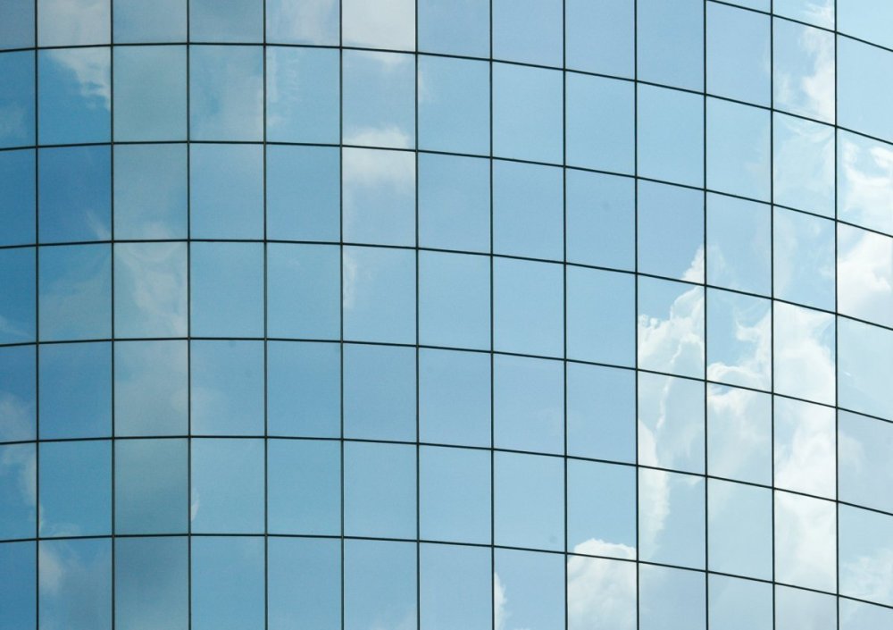 Стекло небоскреба