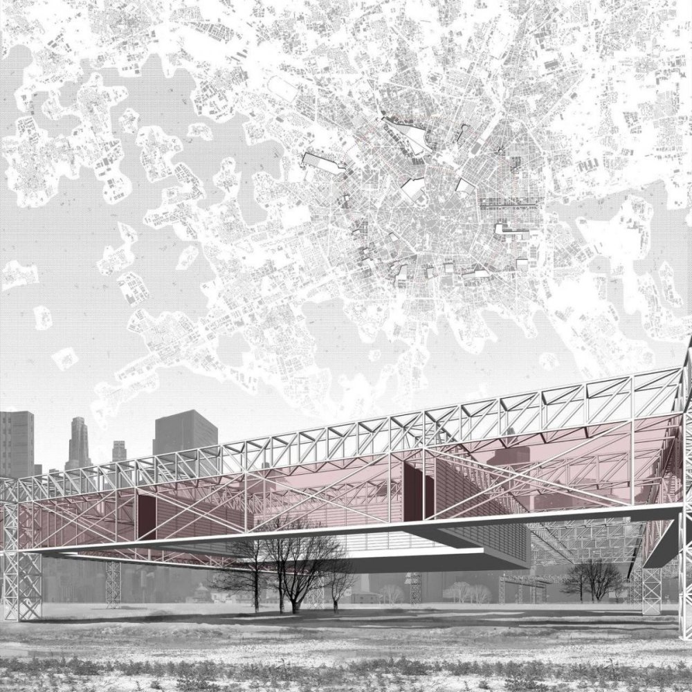 Фон для архитектурного проекта