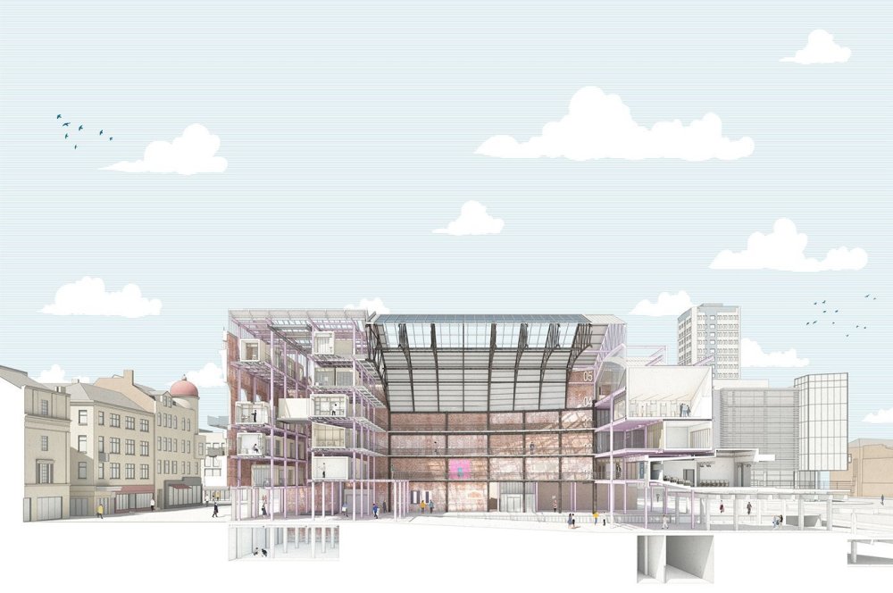 Фон для архитектурной подачи