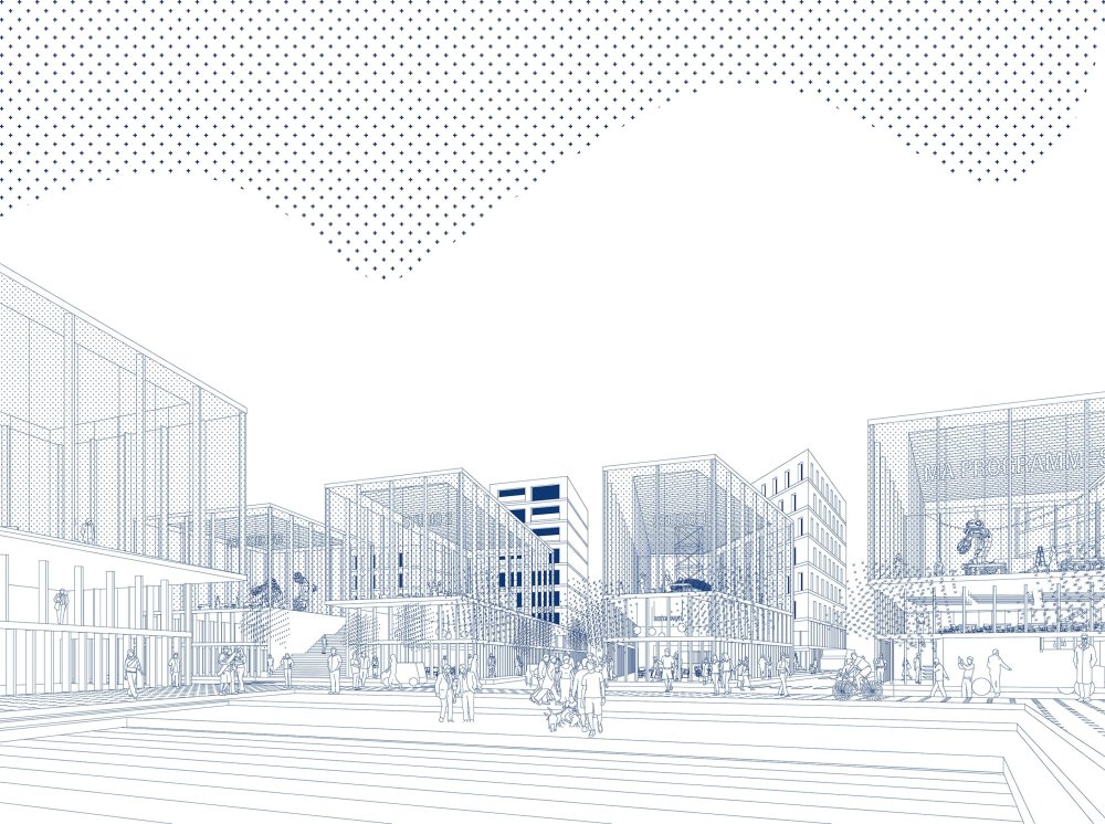 Фон для презентации архитектура