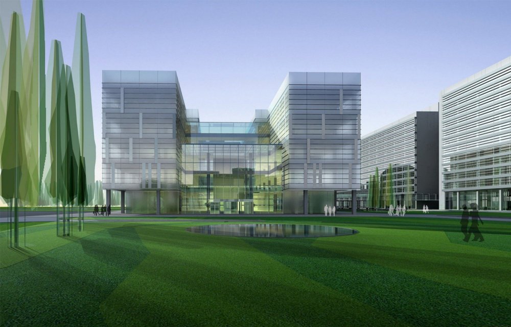 Визуализация здания