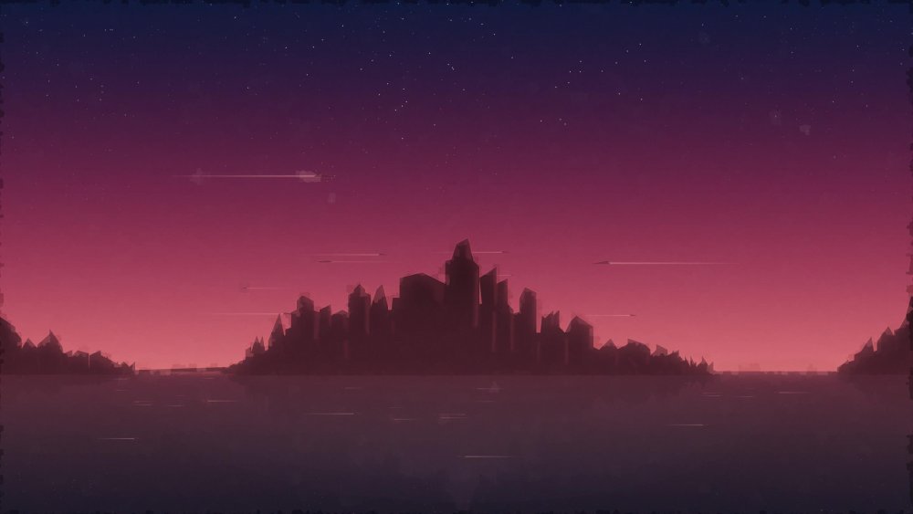 Аниме пейзаж