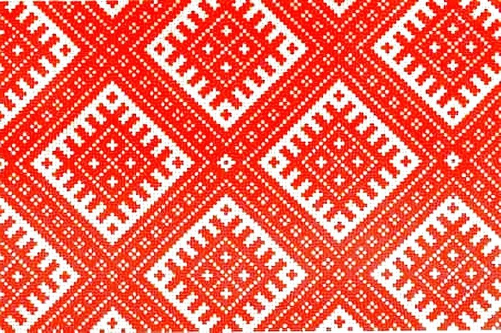 Фон с чувашскими узорами