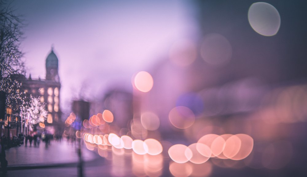 Осенний фон размытый