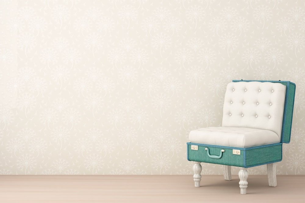 Фон со стулом