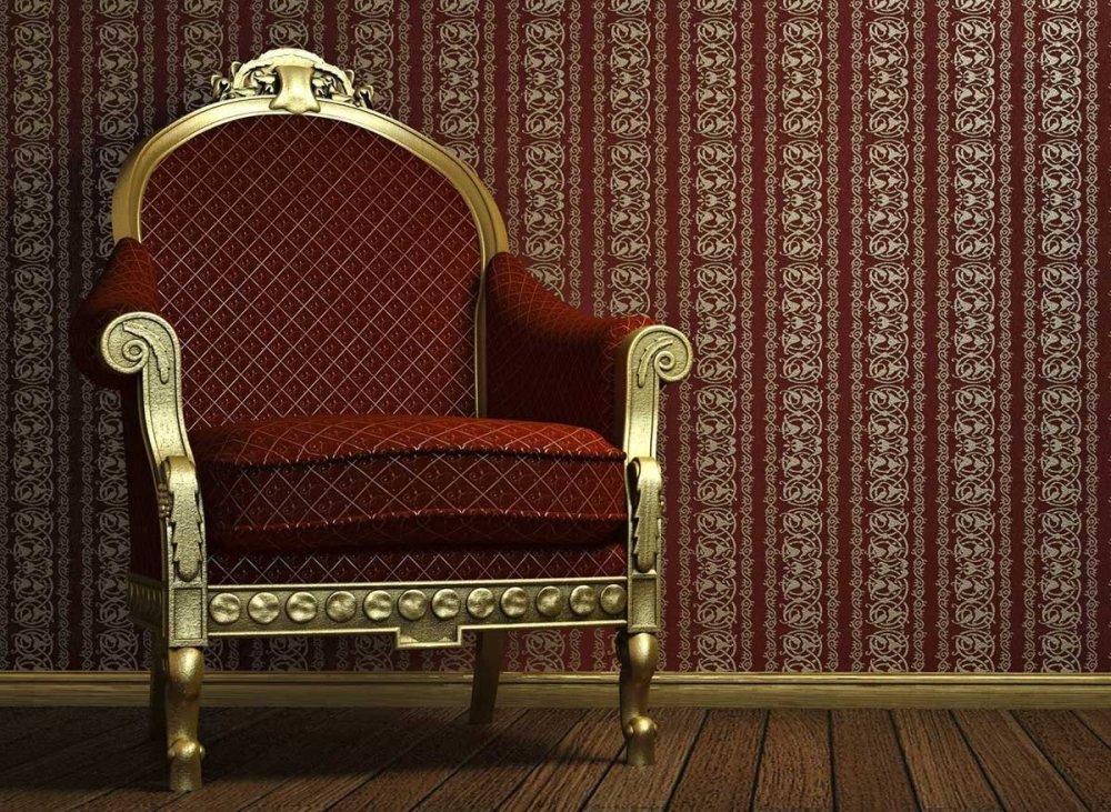 Фон с креслом