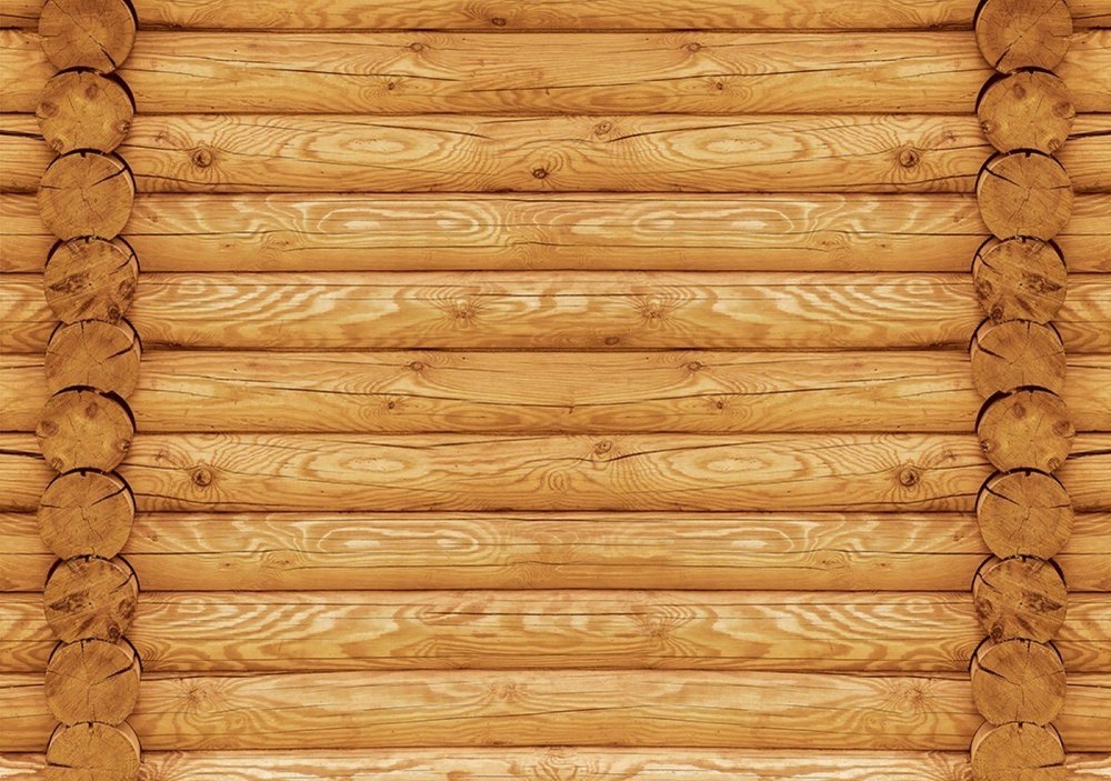 Бревенчатая стена фон