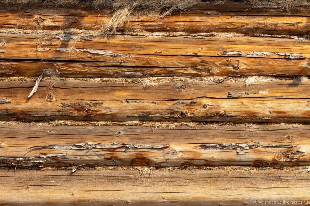 Бревна фон