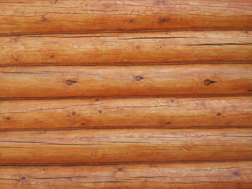 Бревенчатый фон