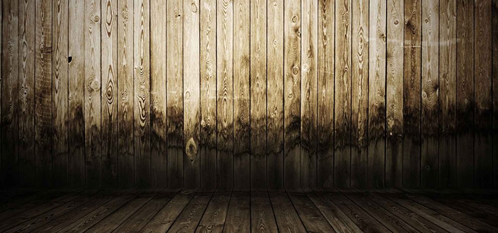 Старая деревянная стена