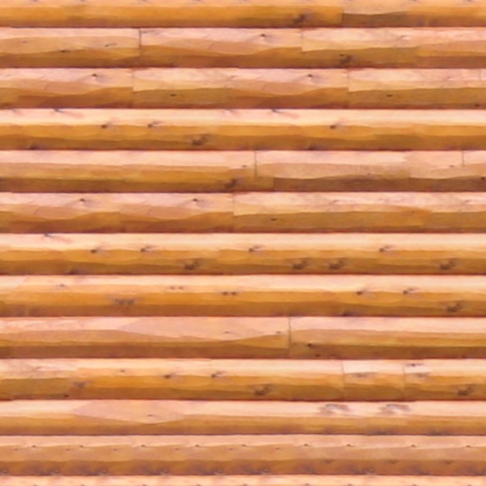 Бревенчатая стена