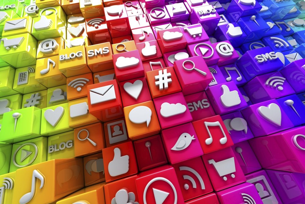 Фон соц сети