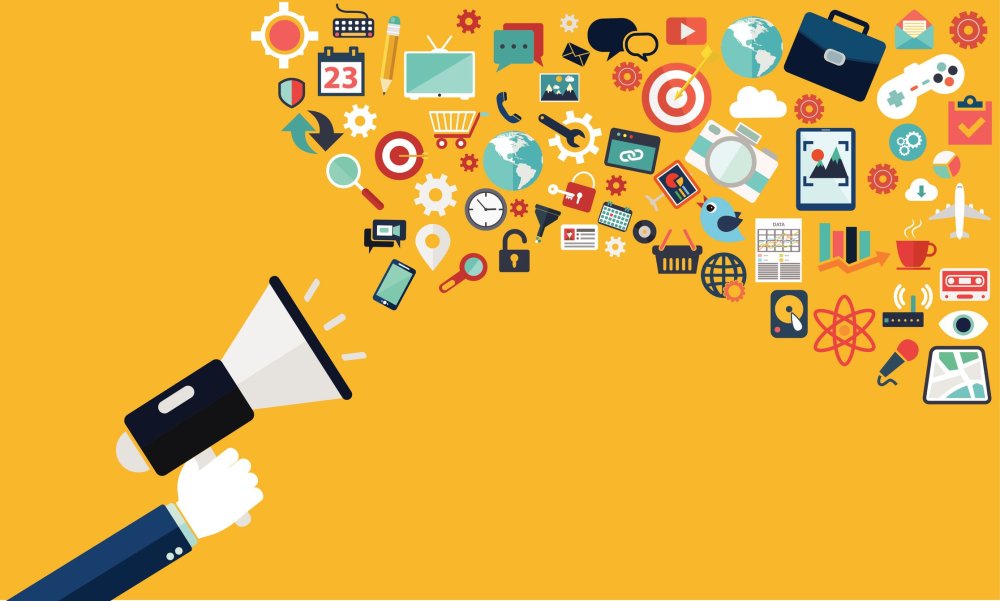 Иллюстрации Digital marketing