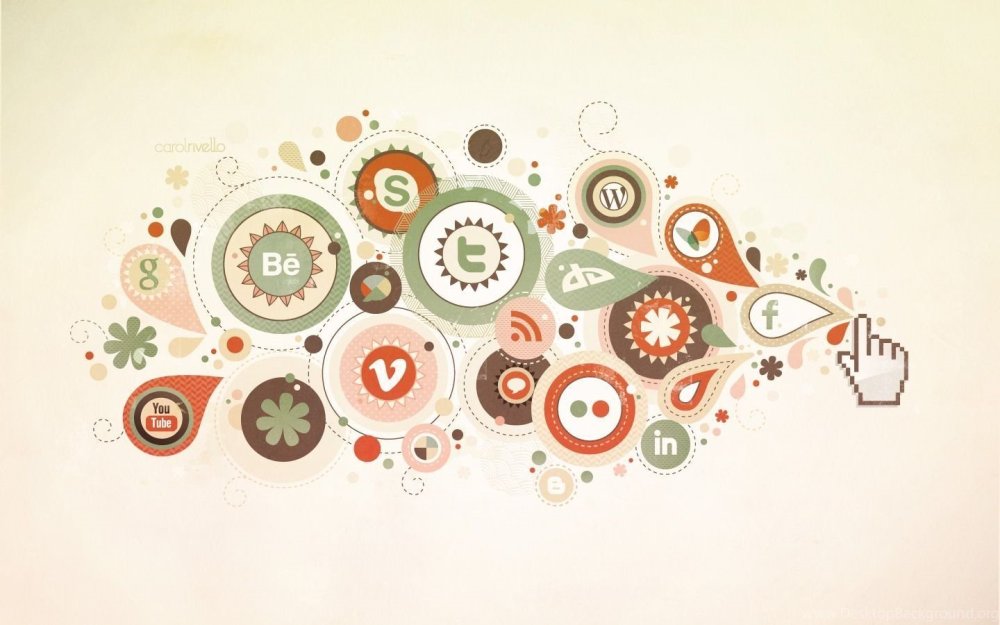 Фон соц сети