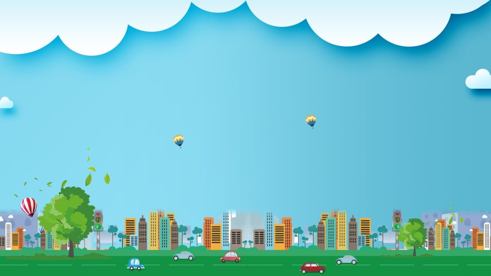 Фон для презентации город