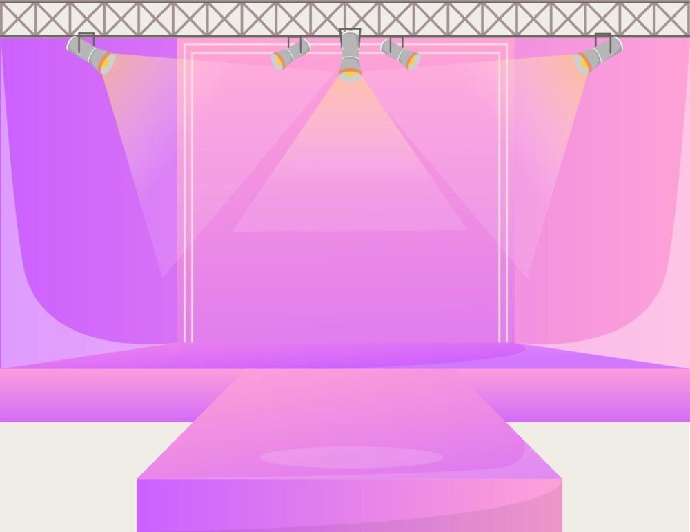 Подиум вектор