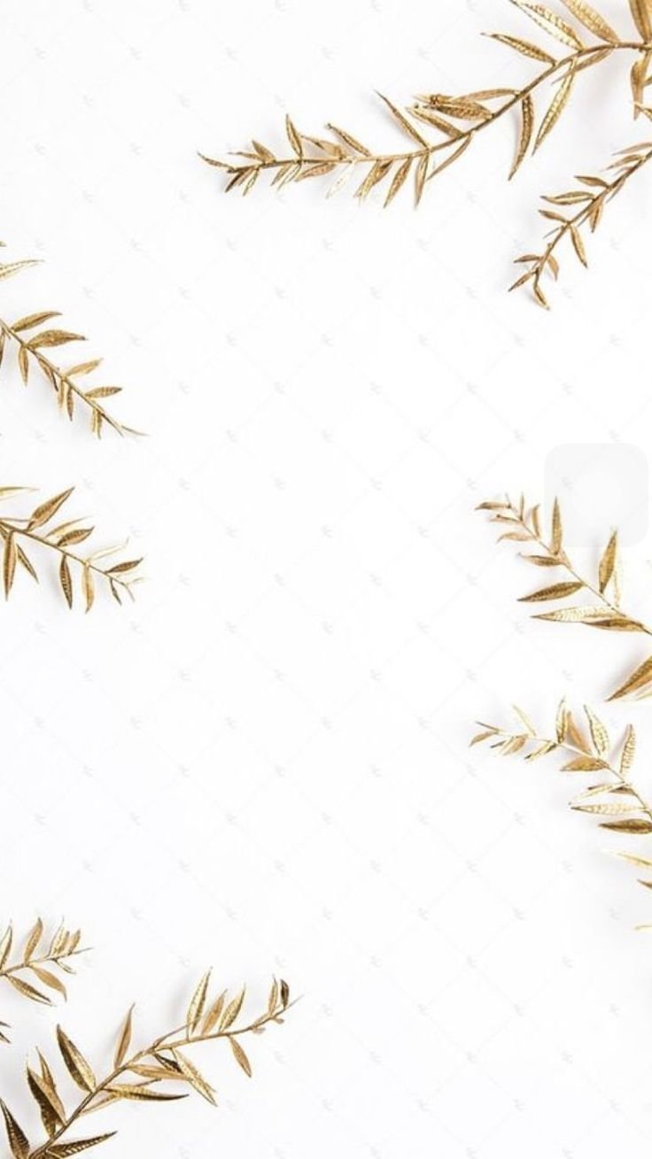 Фон бежевый с белыми веточками