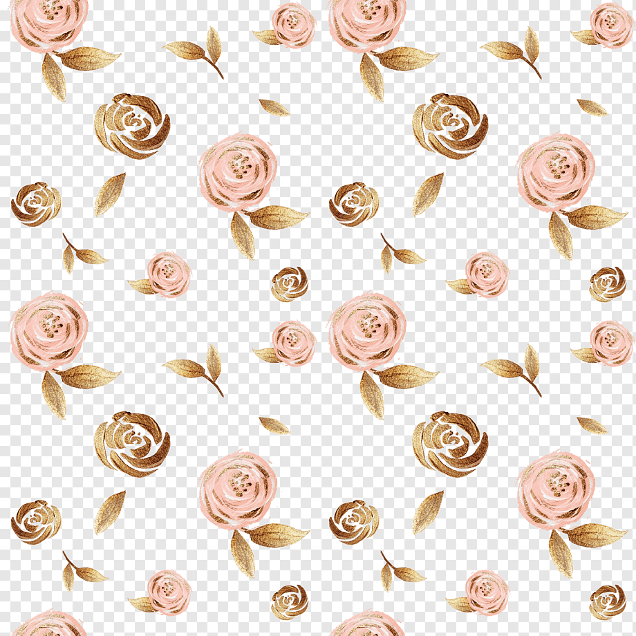 Бежевый фон с цветочками