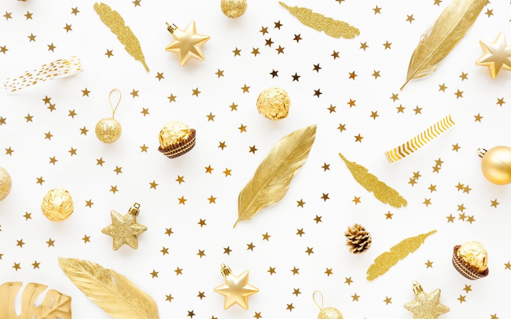 Золотая россыпь фон