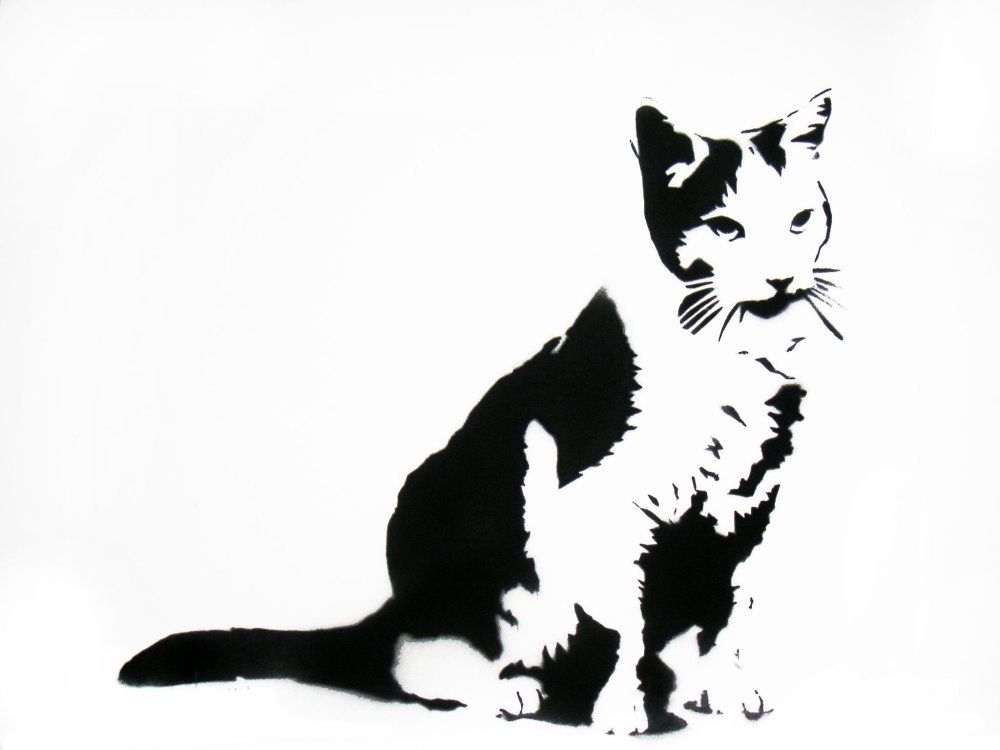 Силуэт кошки