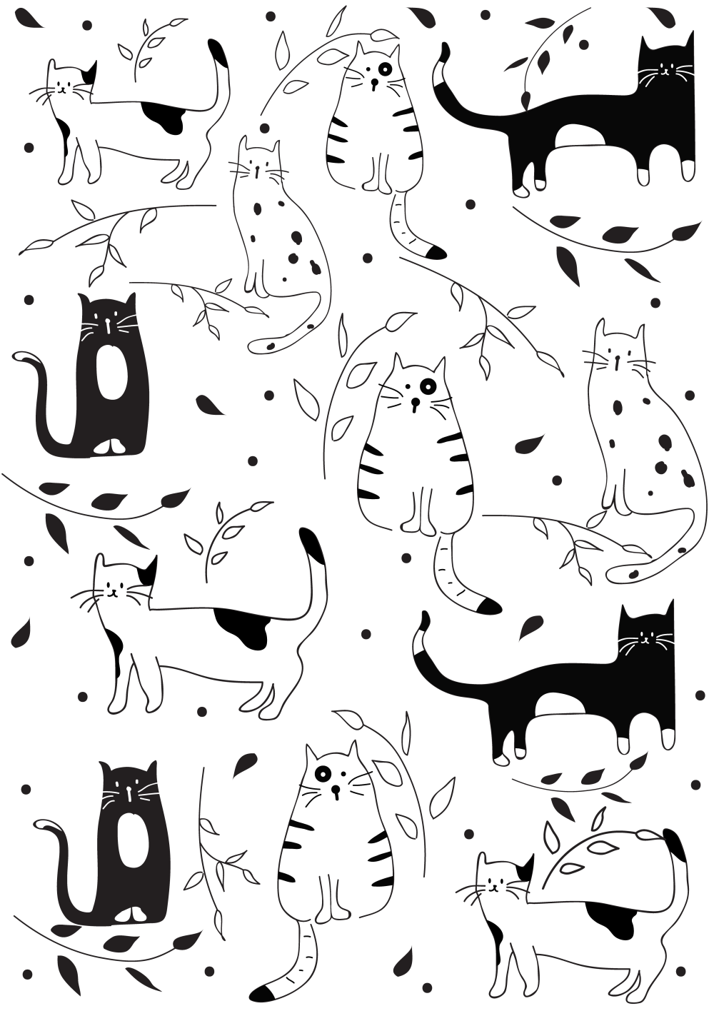 Паттерн котики