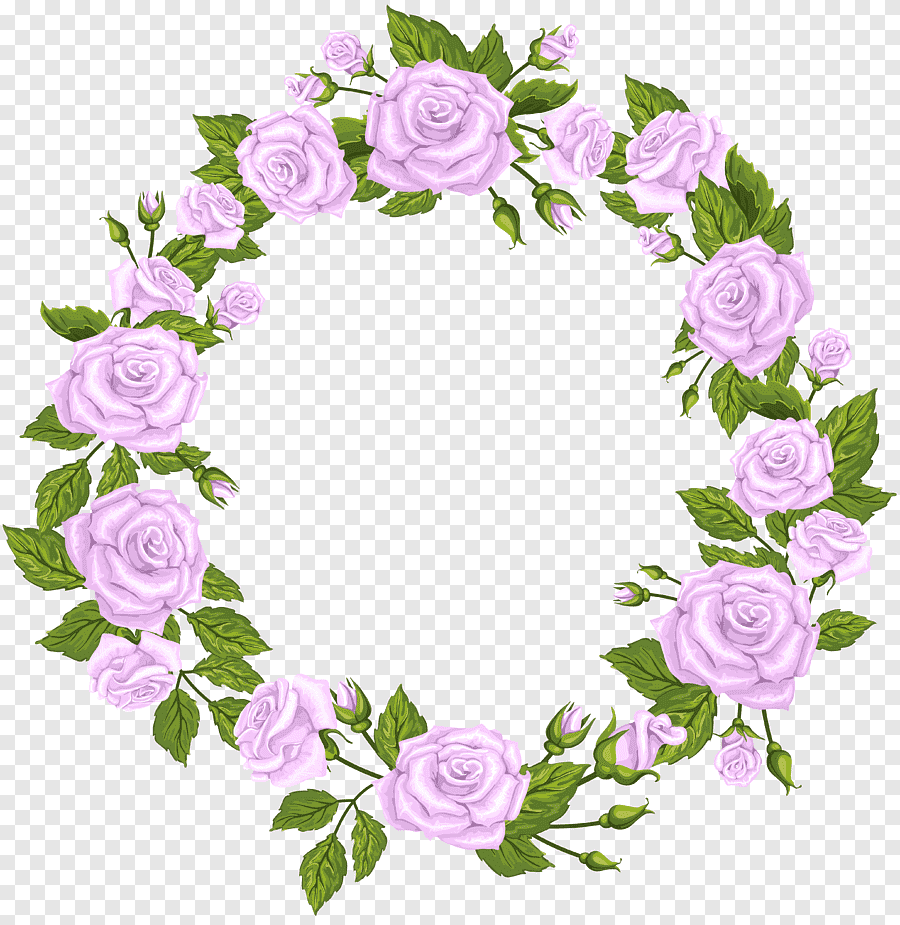 Цветы по кругу