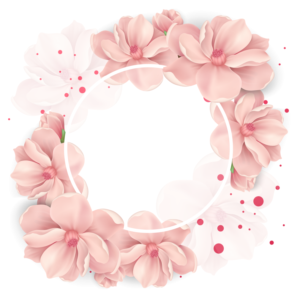 Рамка из цветов