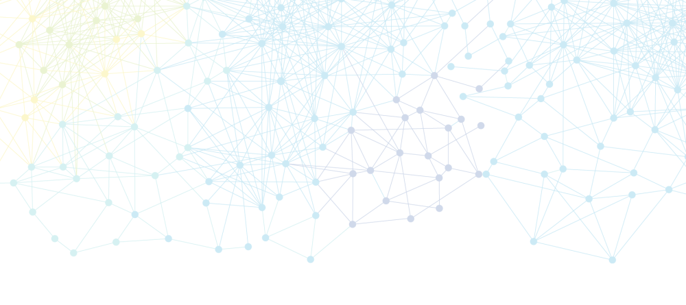 Нейронная сеть на белом фоне