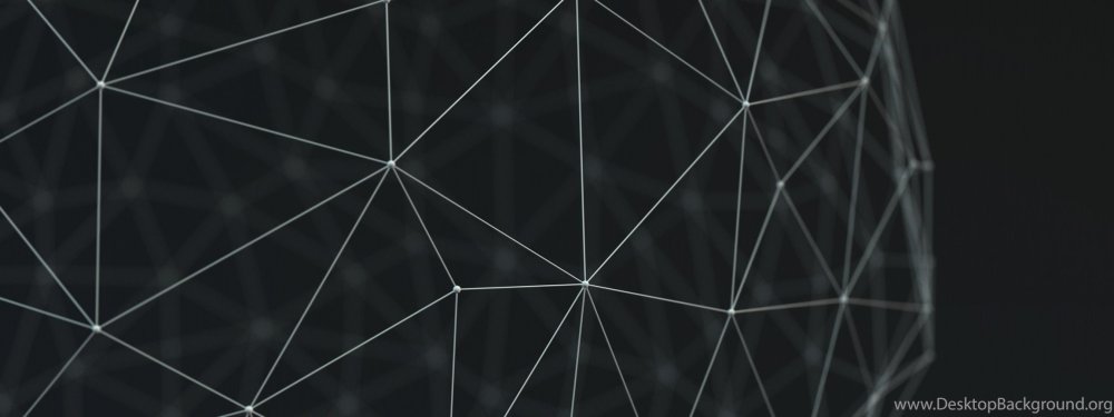 Геометрические линии на черном фоне