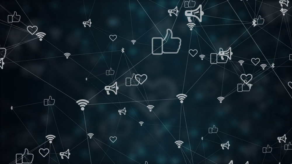 Социальные сети фон